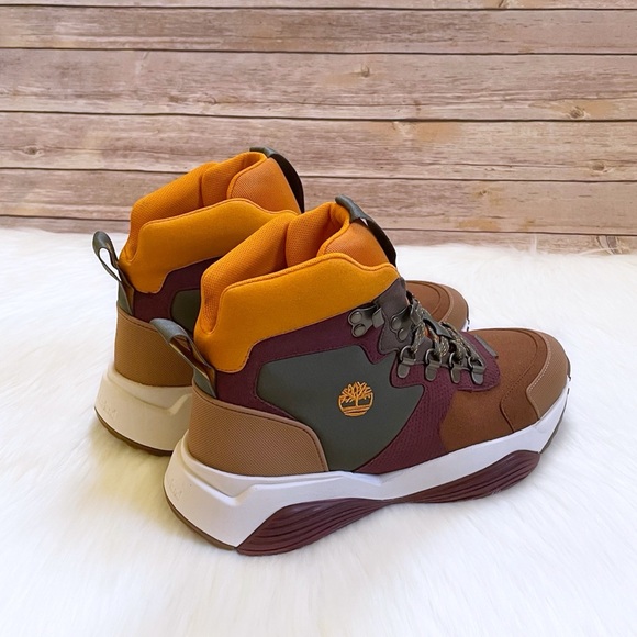 Timberland Women’s Emerald Bay Rust Hiking Sneaker Boots - Picture 3 of 8